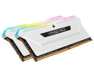 CORSAIR DDR4 Vengeance RGB PRO SL 32GB/3200 (2*16GB) biały CMH32GX4M2E3200C16W - 624294 - zdjęcie 2